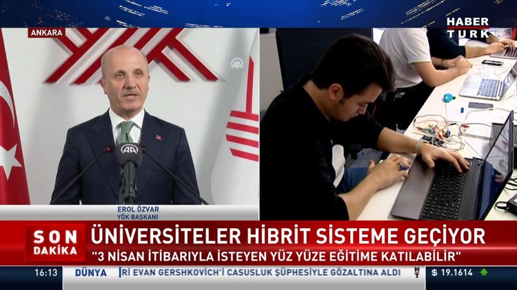 SON DAKİKA | YÖK Başkanı açıkladı... Üniversiteler hibrit sisteme geçiyor!