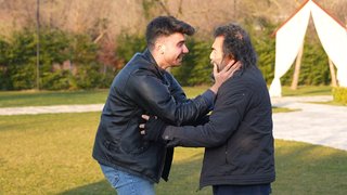 Baba - oğul yıllar sonra kavuştu.