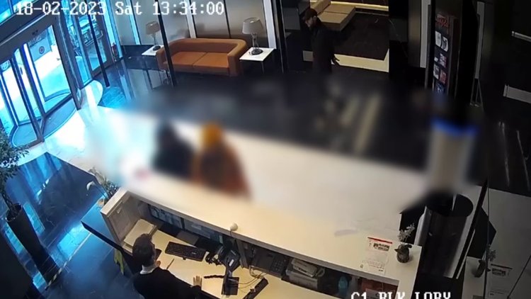 Yabancı kılığında rezidanslara dadandılar!