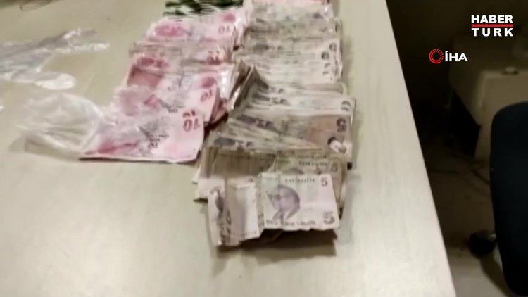 Dilencinin yarım günlük mesaisi herkesi şaşırttı: 2 bin 110 TL!