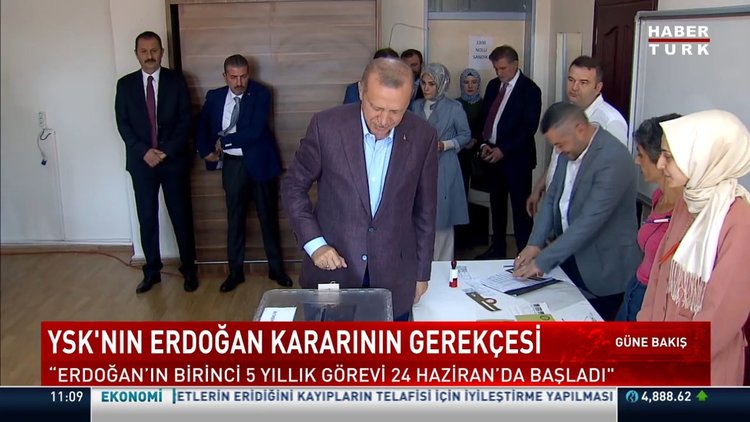 YSK'nın Erdoğan kararının gerekçesi