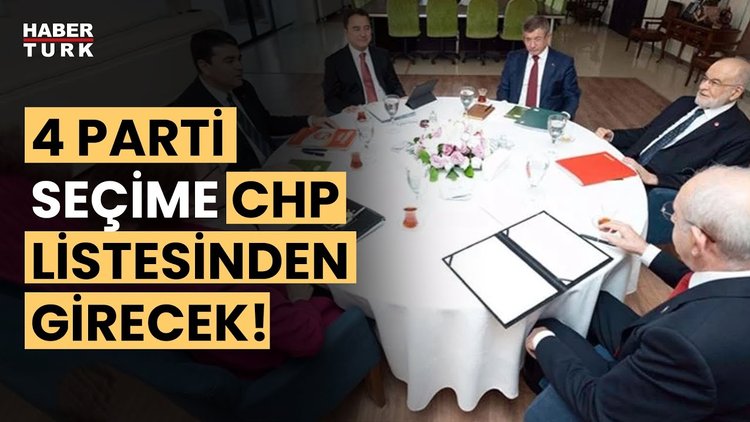 Millet İttifakı'nda son dakika liste gelişmesi! 4 parti CHP listesinde!