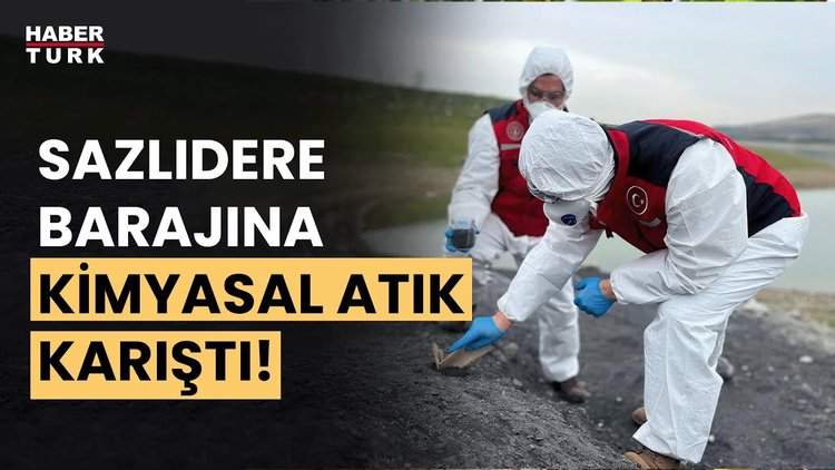 Sazlıbosna Barajı&#039;na ne döküldü?