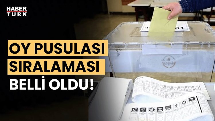 YSK&#039;da kura çekimi! Partilerin oy pusuladaki yerleri belli oldu