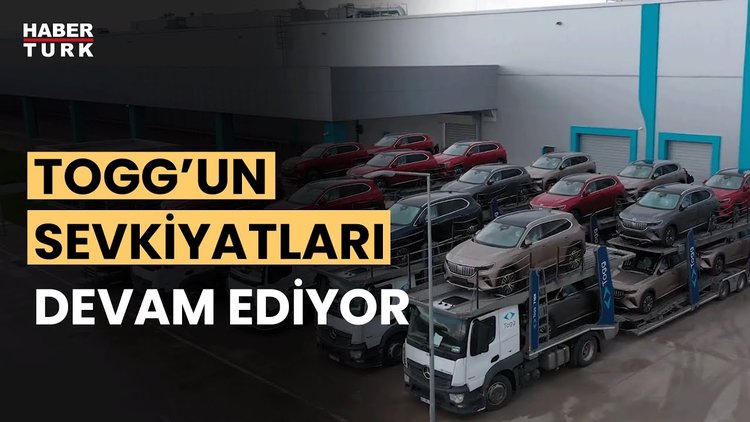 Togg yüklü TIR'lar yolda | İlk sevkiyat başladı