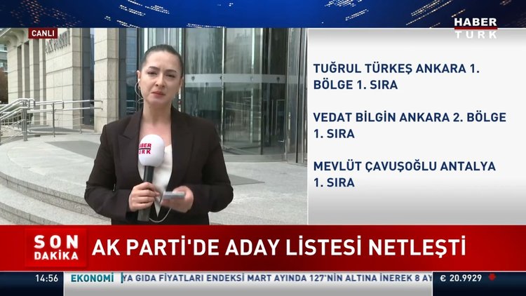 AK Parti'de aday listesi netleşti