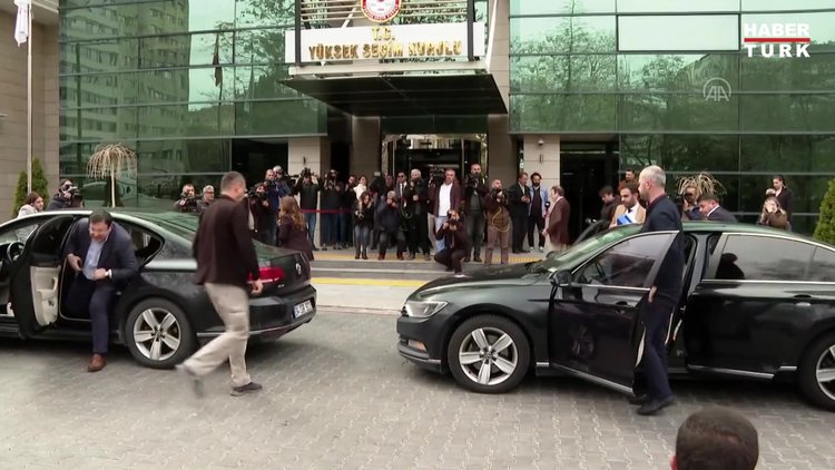 CHP ve İYİ Parti 28. dönem milletvekilleri aday listesini , Yüksek Seçim Kuruluna sundu