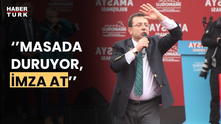 İBB Başkanı Ekrem İmamoğlu: "Bu akıl 4 yıldır benimle uğraşıyor.''