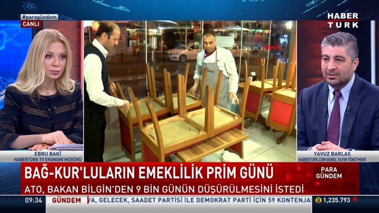 Bağkur prim gün sayısının düşürülmesi talebi