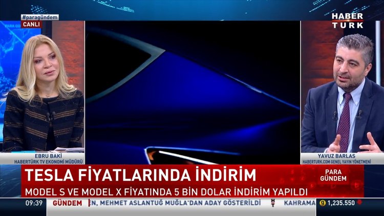 Tesla fiyatlarında indirim