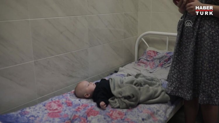 Kramatorsk'taki çocuk hastanesi, savaş şartlarında hizmet veriyor