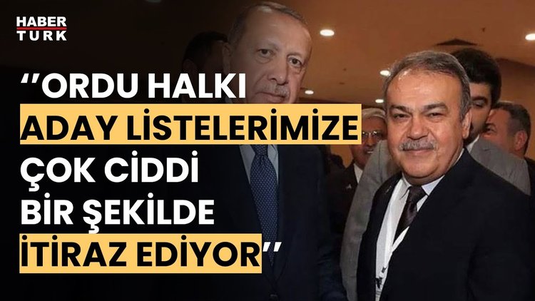 AK Parti Ordu İl Başkanı Halit Tomakin görevden alındı