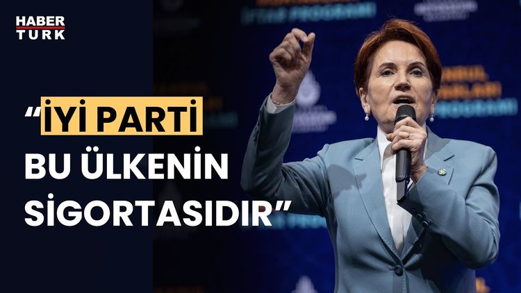 İYİ Parti Genel Başkanı Meral Akşener açıklamalarda bulundu