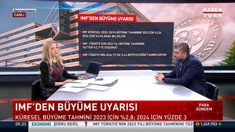 IMF'den büyüme uyarısı