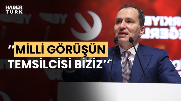 Yeniden Refah Partisi milletvekili adaylarını Ankara’da düzenlenen programla tanıttı