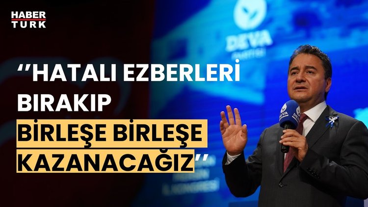 DEVA lideri Babacan&#039;dan Sadullah Ergin açıklaması