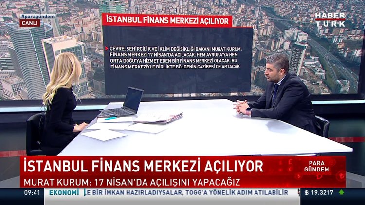 İstanbul Finans Merkezi açılıyor