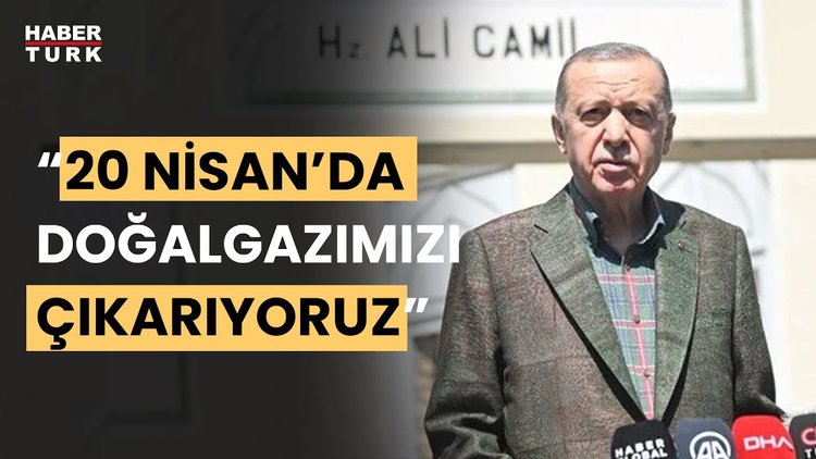 Cumhurbaşkanı Erdoğan, Karadeniz gazı için tarih verdi