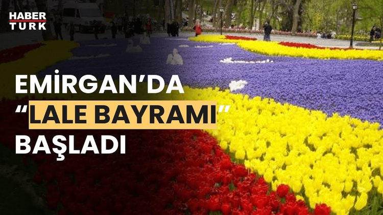 Emirgan Korusu’na Lale Festivali akını