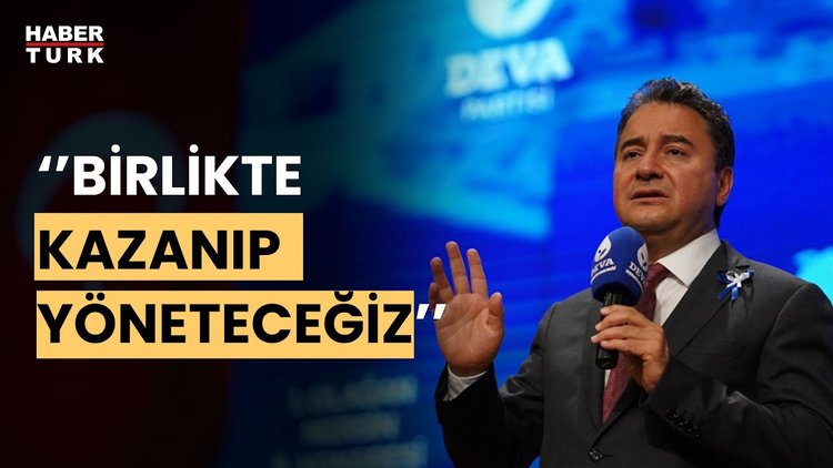 Ali Babacan: &quot;Bu iş hesap kitap işi. Tek listeyle giriyoruz ki tek bir oy dahi zayi olmasın&#039;&#039;