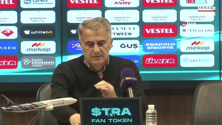 Şenol Güneş: "Kazanma arzusunu sahaya yansıtamadık"