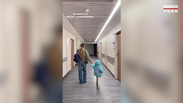 Gamze Erçel hastane koridorundan paylaştı: Biz neler yaşadık bir bilseniz