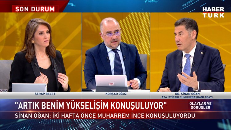 Olaylar ve Görüşler - 19 Aralık 2022 (ATA İttifakı Cumhurbaşkanı Adayı Dr. Sinan Oğan Habertürk&#039;te)