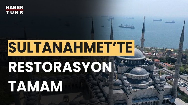 Sultanahmet Camii ibadete açılıyor