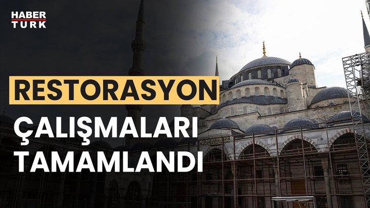 Sultanahmet Camii ibadete açıldı