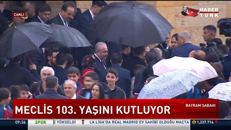 TBMM Başkanı Şentop'tan, TBMM'nin açılışının 103. yılı mesajı