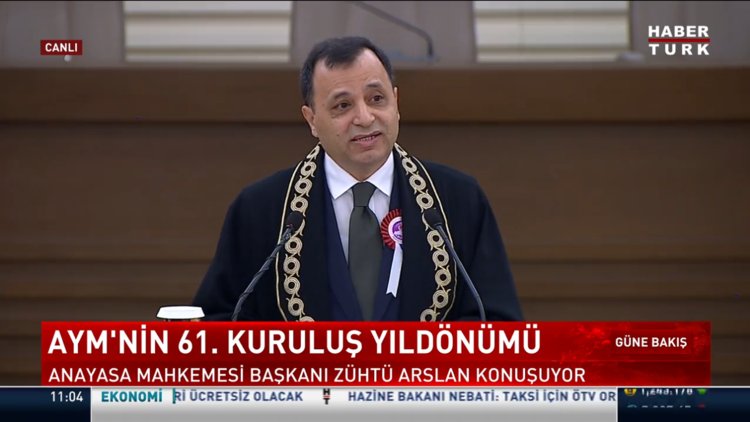 AYM'nin 61. kuruluş yıldönümü