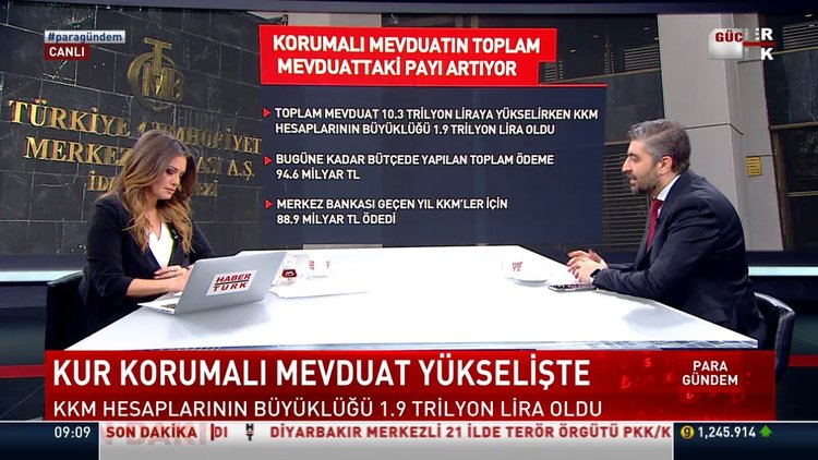 Kur korumalı mevduat yükselişte