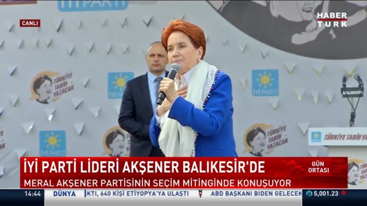 İYİ Parti lideri Meral Akşener'den açıklamalar