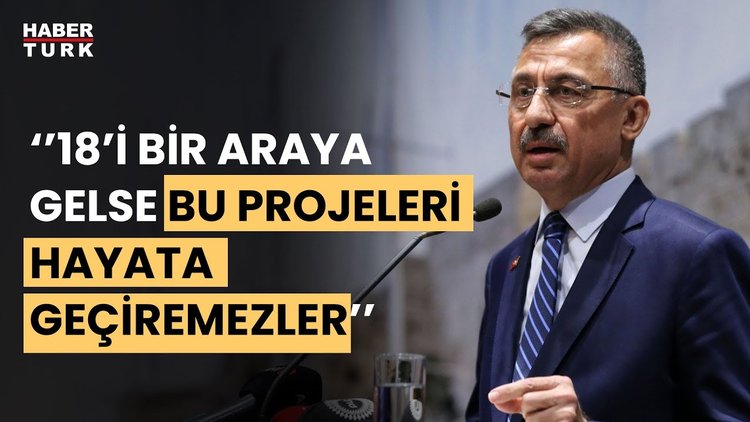 Fuat Oktay'dan Millet İttifakı'na sert tepki: Bunlar Batı'dan aferin bekliyor