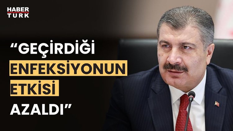 Fahrettin Koca: "Cumhurbaşkanı Erdoğan'ın sağlık durumu gayet iyi."