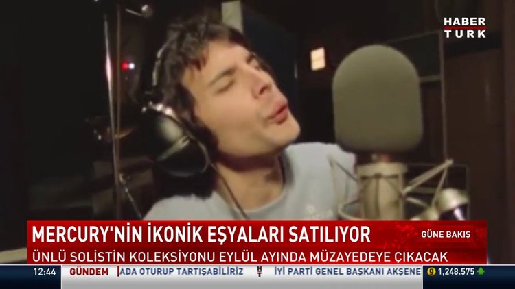 Mercury'nin ikonik eşyaları satılıyor