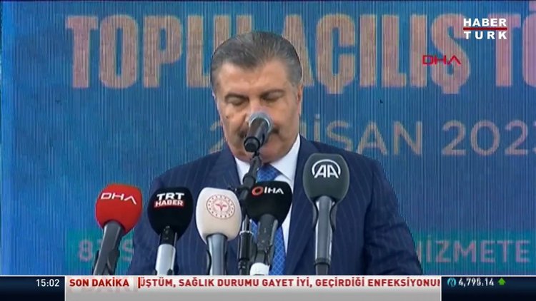 Sağlık Bakanı Fahrettin Koca: Cumhurbaşkanı Erdoğan'ın sağlık durumu gayet iyi