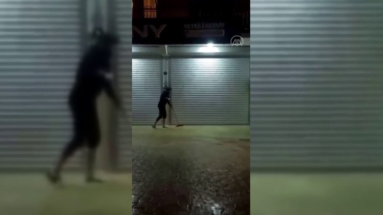 Aydın'da sağanak etkili oldu