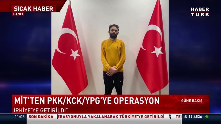 Terör örgütünün firari üyesi Rasim Akyol Türkiye'ye getirildi