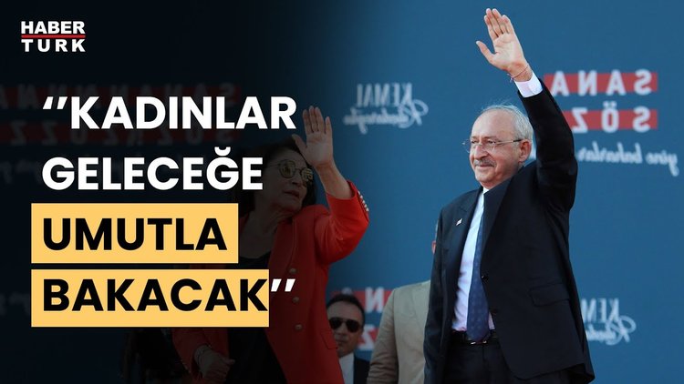 Millet İttifakı liderleri İzmir'in Gündoğdu Meydanı'nda beraber bir miting düzenledi