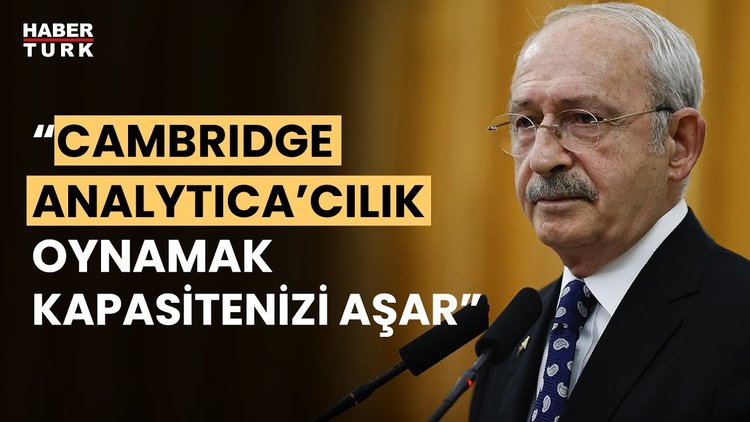 Kemal Kılıçdaroğlu ve Fahrettin Altun arasında 'Cambridge Analytica' polemiği