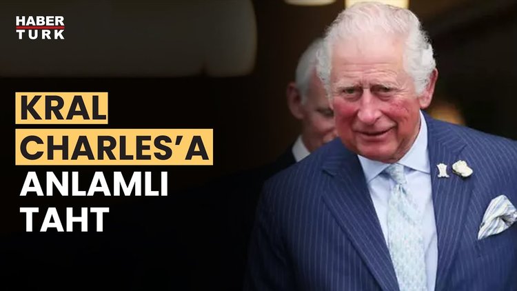 Kral Charles, taç giyme töreninde kullanılmış tahta oturacak