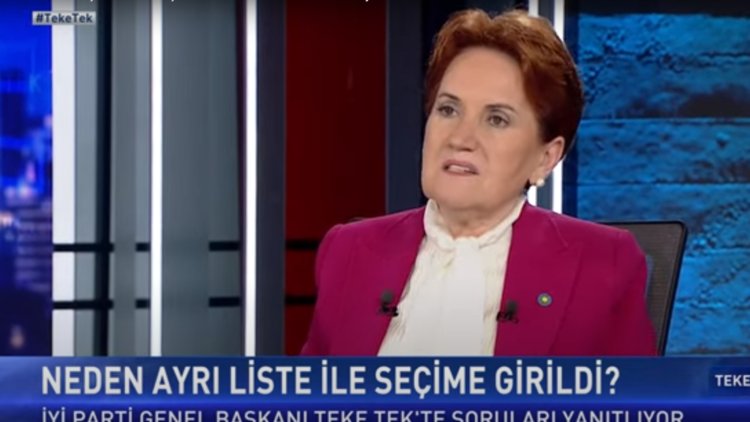 Teke Tek - 1 Mayıs 2023 (İYİ Parti Genel Başkanı Meral Akşener Habertürk'te)