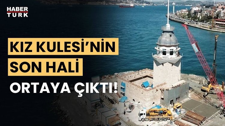 Kız Kulesi&#039;nde açılış için geri sayım