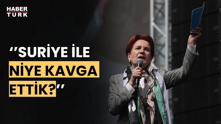 İYİ Parti lideri Meral Akşener: Gabar'da bize mezar kazarken petrol buldu