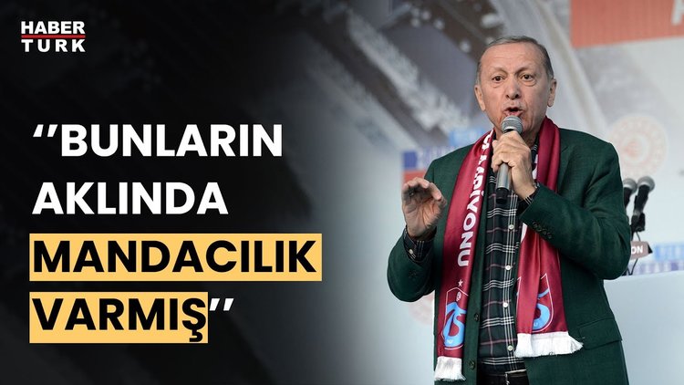 Cumhurbaşkanı Erdoğan'ın katılımıyla Zigana Tüneli açılışı yapıldı