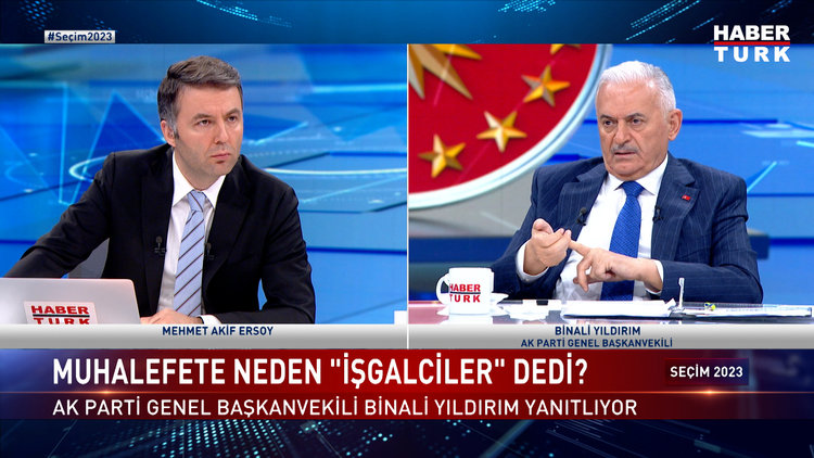 Seçim 2023 - 4 Mayıs 2023 (Binali Yıldırım Habertürk&#039;te)