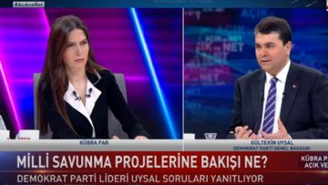 Açık ve Net - 4 Mayıs 2023 ( Demokrat Parti Genel Başkanı Gültekin Uysal Habertürk'te)