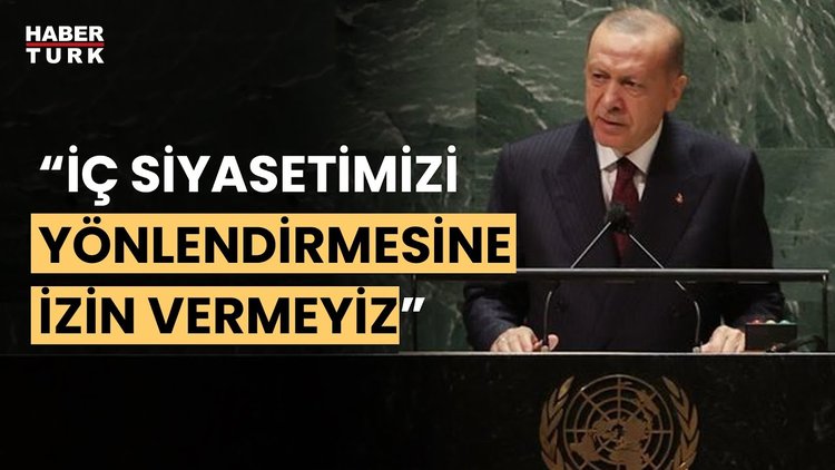 Cumhurbaşkanı Erdoğan&#039;dan The Economist&#039;in kapağına tepki