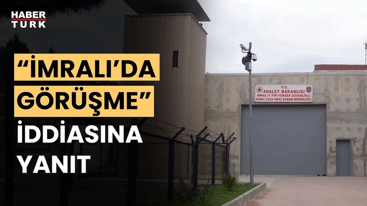 Adalet Bakanlığı'ndan "İmralı'da görüşme" iddiasına yanıt